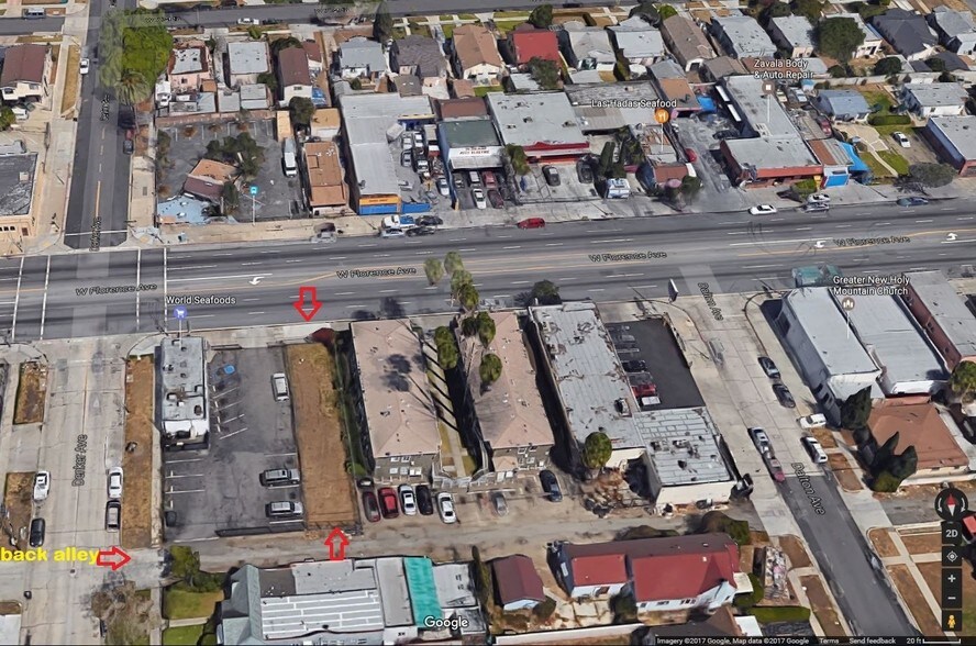 Primary Photo Of 1550 W Florence Ave, Los Angeles Land For Lease