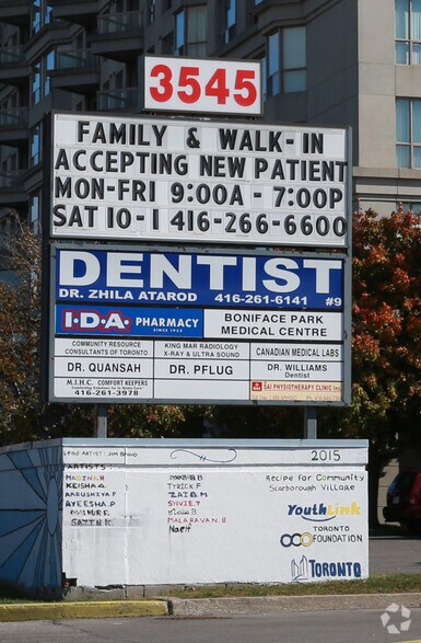 More Photos Of 3545 Kingston Rd, Toronto Medical For Lease