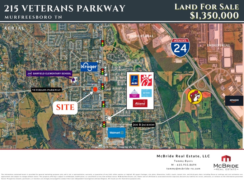 More Photos Of 215 Veterans Pky, Murfreesboro Land For Sale