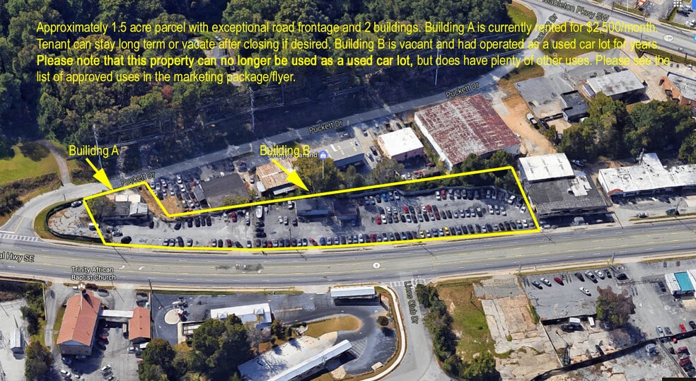 Primary Photo Of 621 Veterans Memorial Hwy, Mableton Auto Repair For Sale
