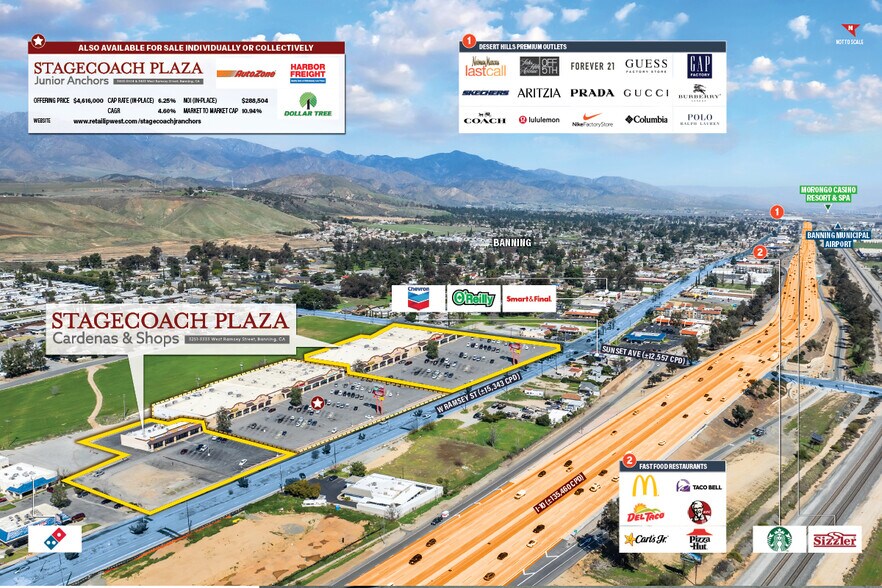 More Photos Of 3251-3333 W Ramsey st, Banning Supermarket For Sale