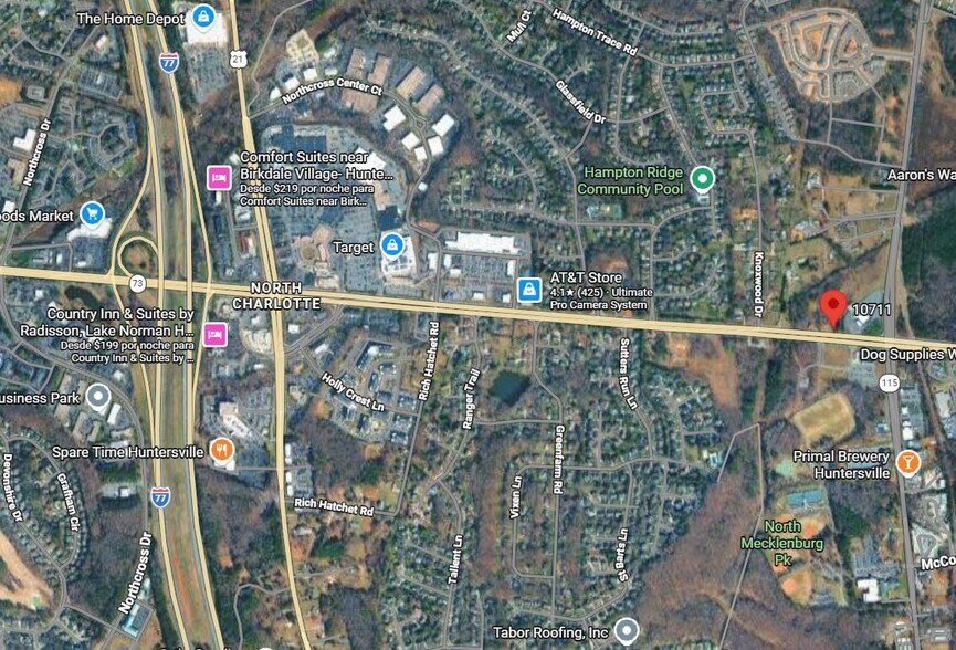 More Photos Of 10711 Sam Furr Rd, Huntersville Land For Sale