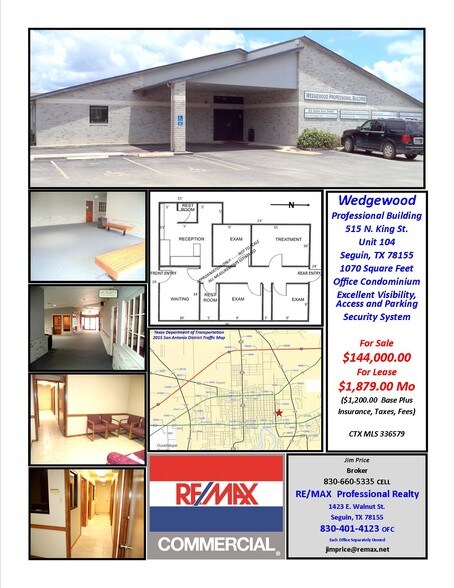 More Photos Of 515 N King St, Seguin Medical For Sale