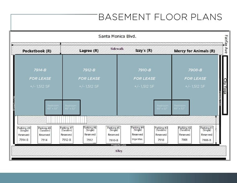 More Photos Of 7900-7914 Santa Monica Blvd, West Hollywood Storefront Retail Office For Lease