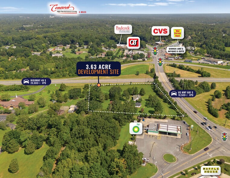 More Photos Of 3220 US Highway 601 S, Concord Land For Sale