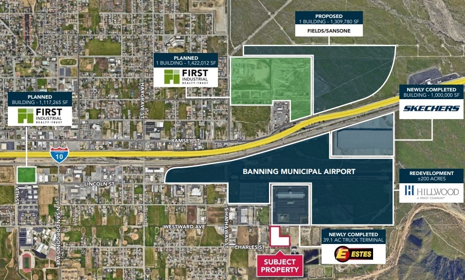 More Photos Of Charles St & Westward Ave, Banning Land For Sale