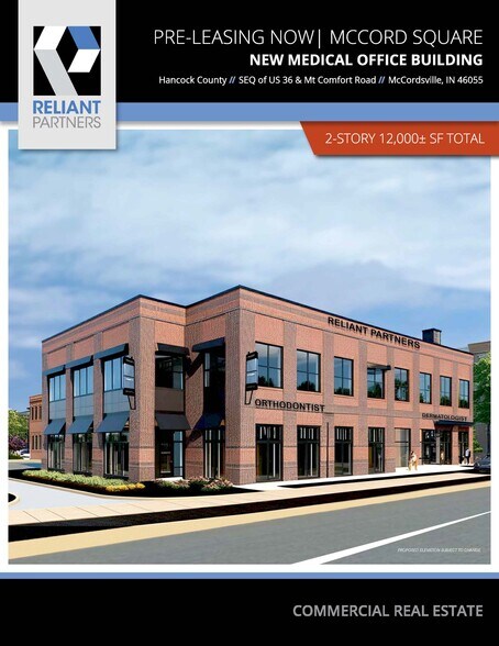 Primary Photo Of 5950 North Main St, McCordsville Medical For Lease