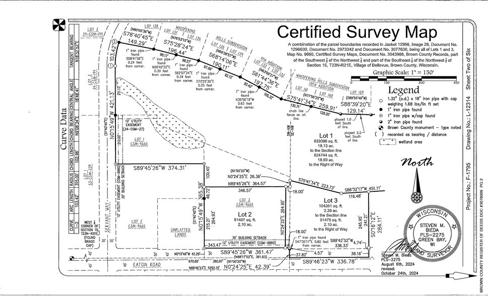 More Photos Of 2791 and 2825 Eaton Road, Bellevue Land For Sale