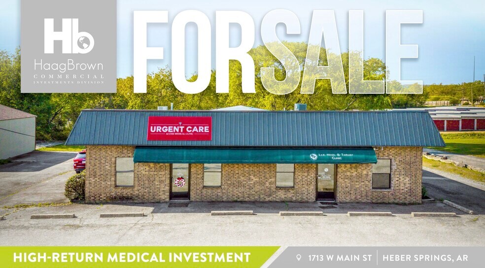 Primary Photo Of 1713 W Main St, Heber Springs Medical For Sale