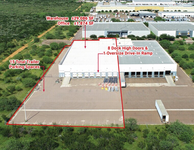 More Photos Of 13120 Spivey Dr, Laredo Warehouse For Lease