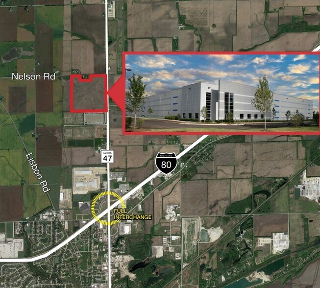 Primary Photo Of 8815 N Route Illinois 47, Morris Warehouse For Lease