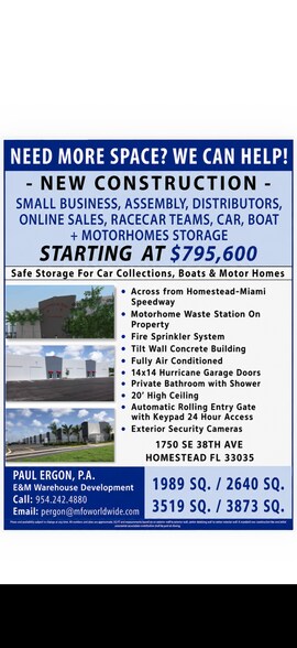 More Photos Of 1770 SE 38th Ave, Homestead Warehouse For Sale