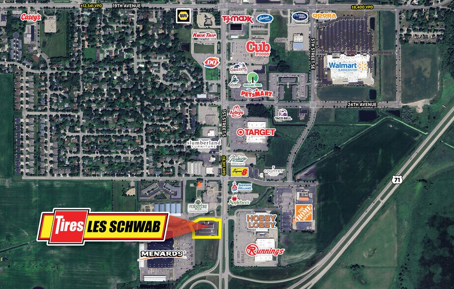 More Photos Of 3320 1st S st, Willmar General Retail For Sale