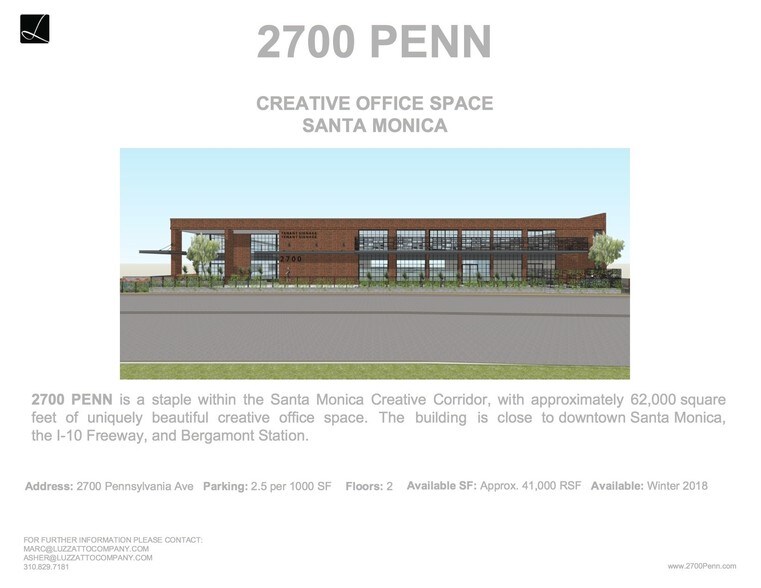More Photos Of 2700 Pennsylvania Ave, Santa Monica Loft Creative Space For Lease