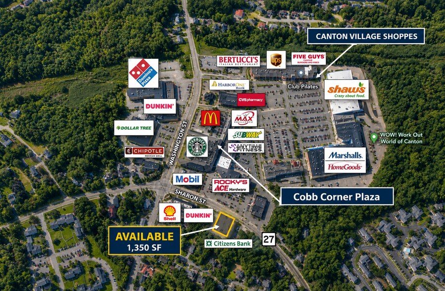 More Photos Of 106-123 Sharon st, Stoughton General Retail For Lease