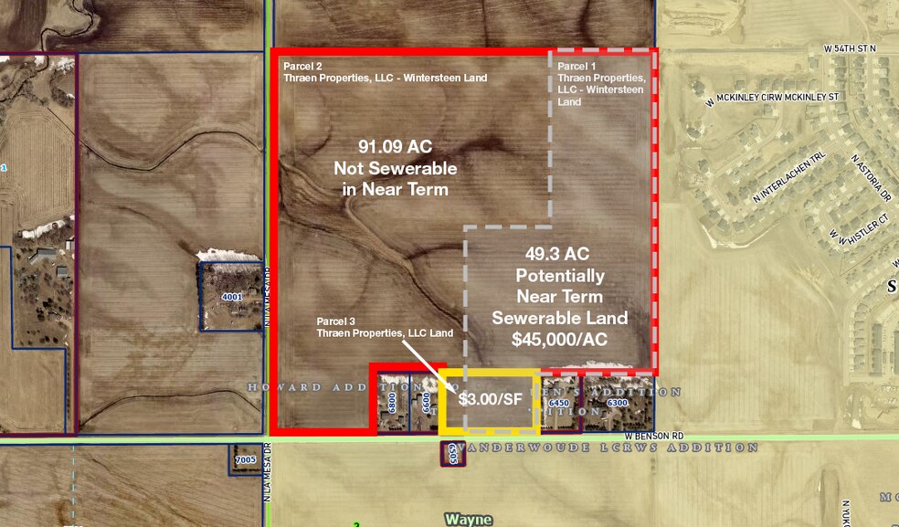 Primary Photo Of Benson Road & La Mesa, Sioux Falls Land For Sale