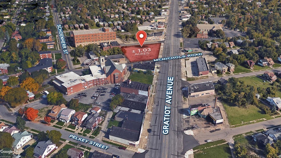More Photos Of 13715 Gratiot Ave, Detroit Land For Sale