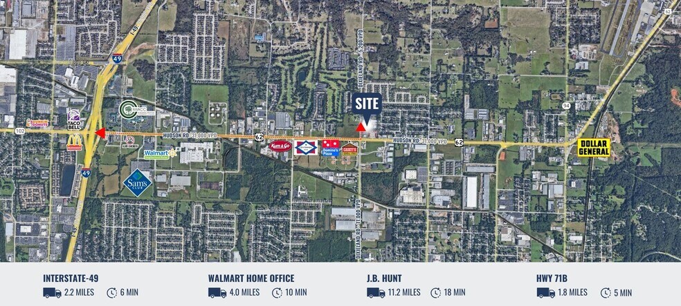 More Photos Of 1721 Acorn Dr, Rogers Warehouse For Lease