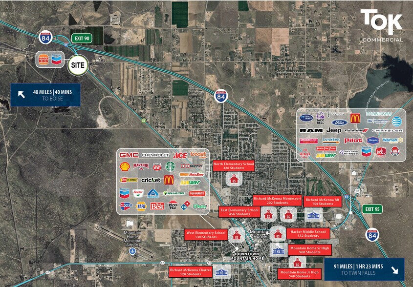 More Photos Of TBD Ditto Creek Rd & Old U.S. 30, Mountain Home Land For Sale
