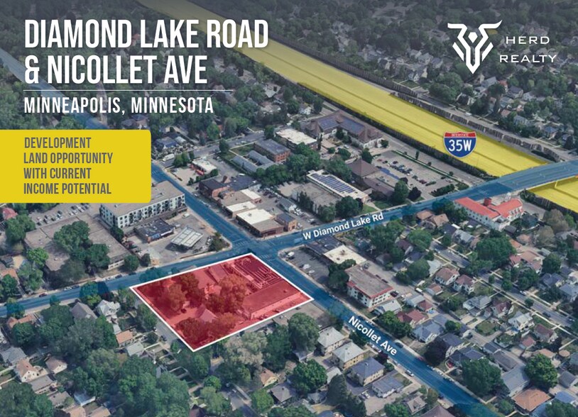 Primary Photo Of 15 W Diamond Lake Rd, Minneapolis Land For Sale