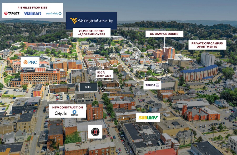 More Photos Of 496 High St, Morgantown Freestanding For Sale