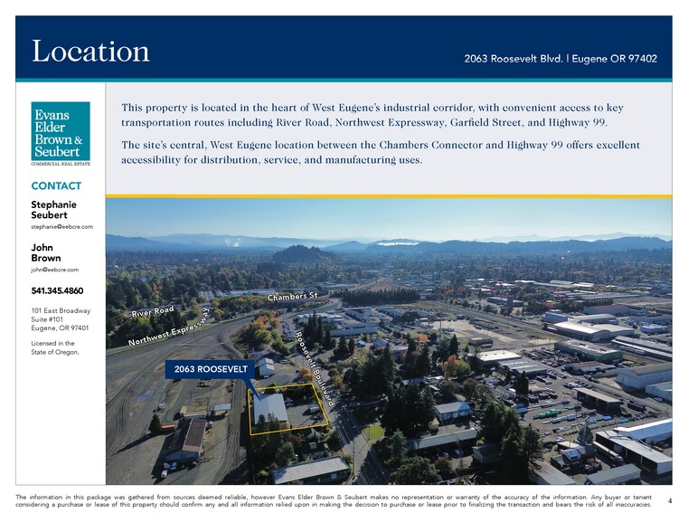 More Photos Of 2063 Roosevelt Blvd, Eugene Warehouse For Lease