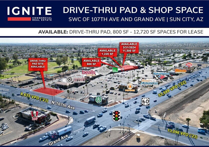 Primary Photo Of 10751-10785 Grand Ave, Sun City General Retail For Lease