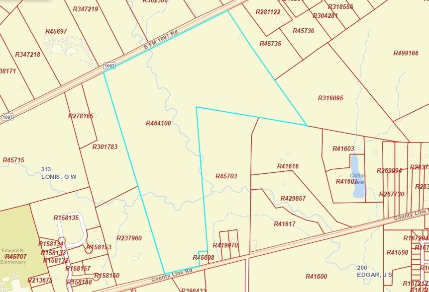 More Photos Of 44.8 +/- Acres FM 1097, Willis Land For Sale
