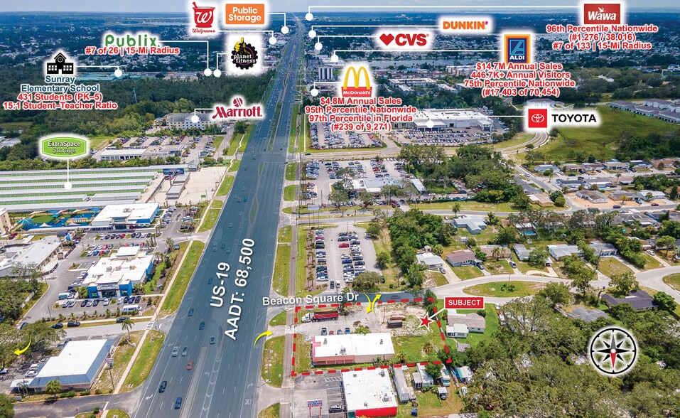 More Photos Of 3307 US Highway 19, Holiday Freestanding For Sale