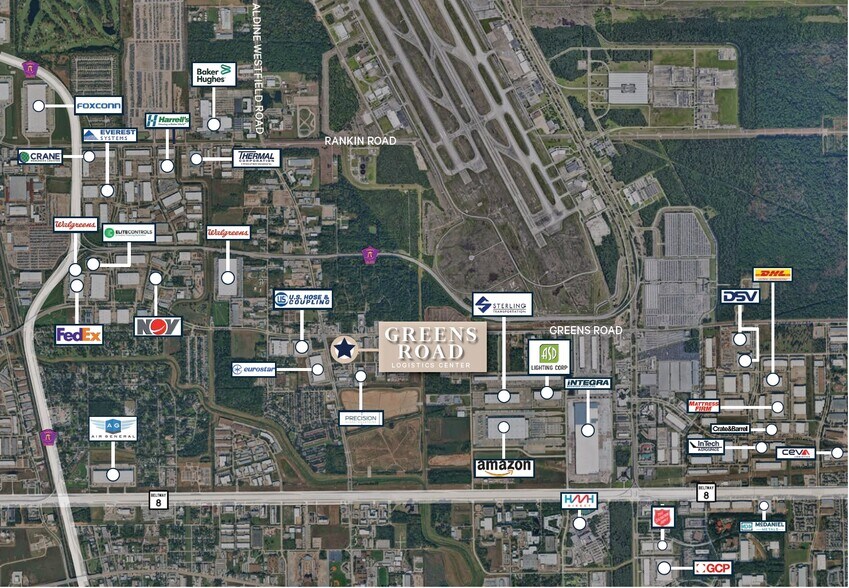 More Photos Of 00 Greens Rd, Houston Distribution For Lease