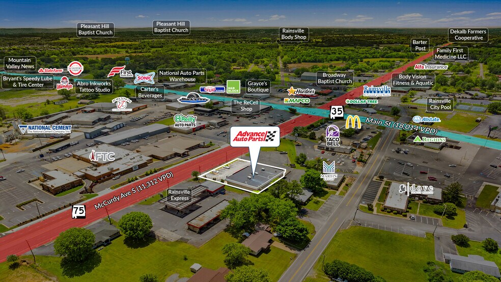 More Photos Of 111 N McCurdy Ave, Rainsville Auto Repair For Sale