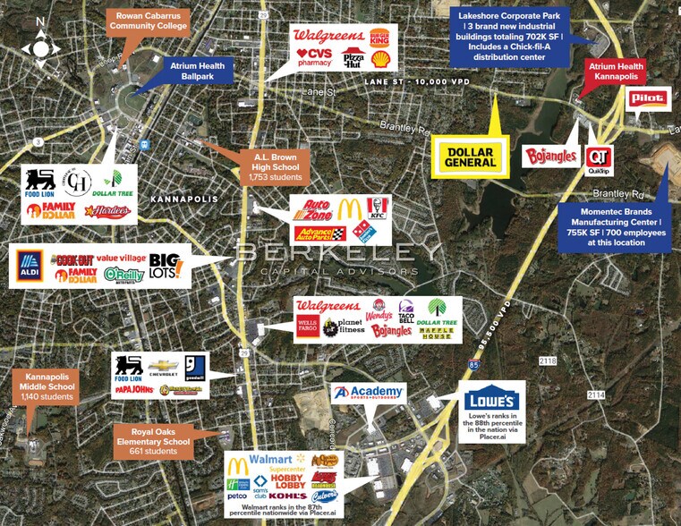 More Photos Of 2500 Lane St, Kannapolis Freestanding For Sale