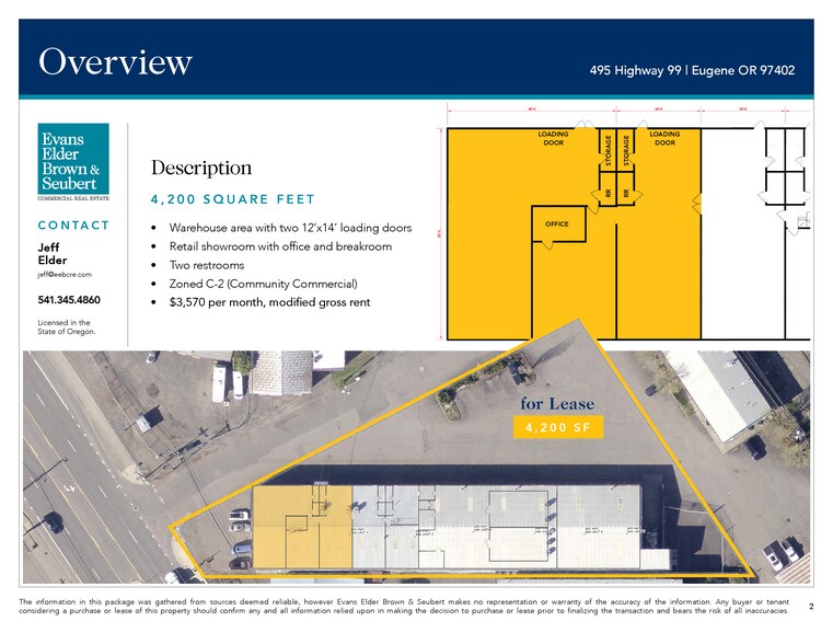 More Photos Of 495 Highway 99 N, Eugene Warehouse For Lease