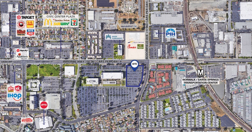 More Photos Of SWC Imperial Hwy & Bloomfield Ave, Norwalk Unknown For Lease