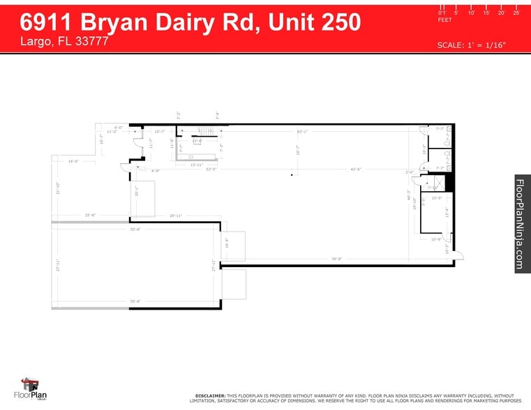 More Photos Of 6911 Bryan Dairy Rd, Largo Warehouse For Lease