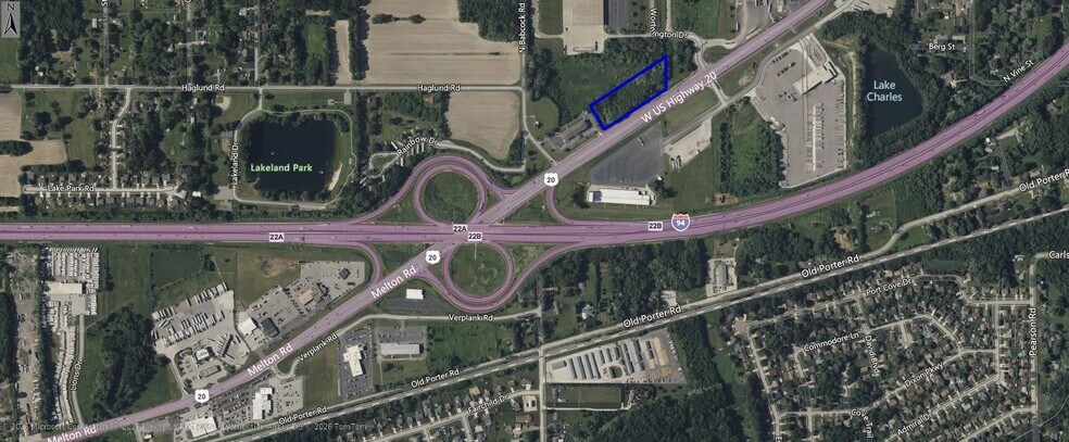 More Photos Of 1800 W US Highway 20, Porter Land For Sale