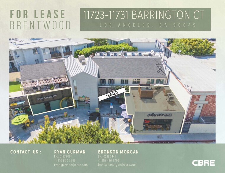 Primary Photo Of 11723-11733 Barrington Ct, Los Angeles Loft Creative Space For Lease