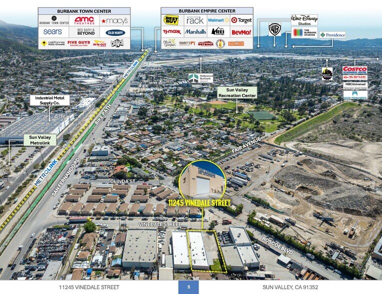 More Photos Of 11245 Vinedale St, Sun Valley Warehouse For Sale