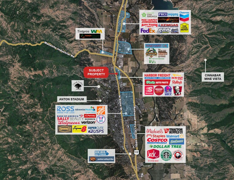 More Photos Of 1275 Ford Rd, Ukiah Fast Food For Lease