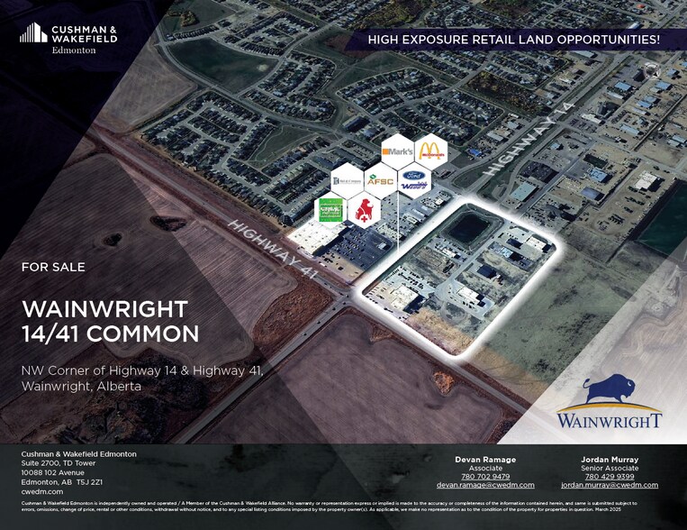 Primary Photo Of 2910 15 Av, Wainwright Land For Sale