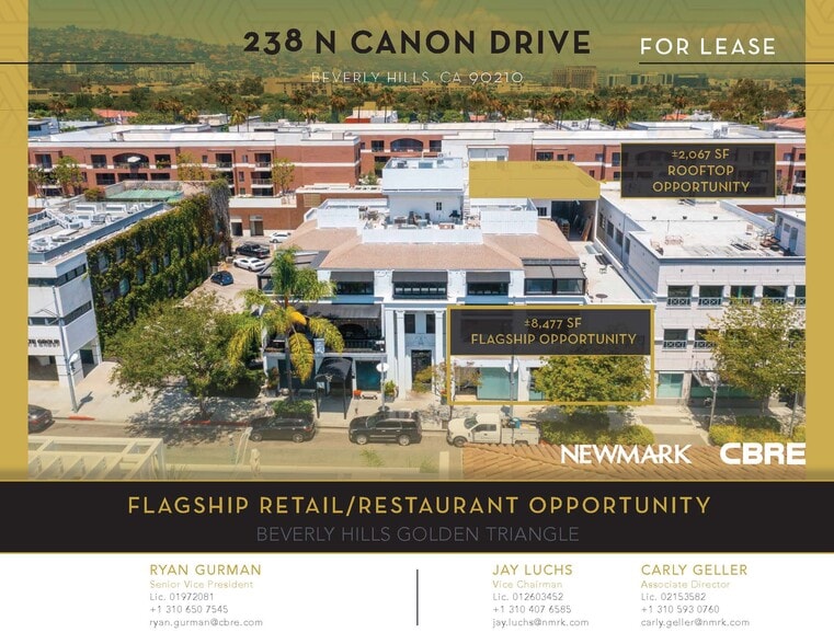 Primary Photo Of 238 N Canon Dr, Beverly Hills Restaurant For Lease