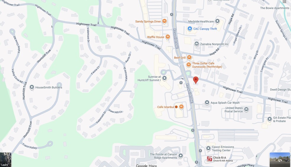 Primary Photo Of 8549 Roswell Rd, Sandy Springs Land For Lease