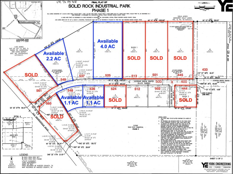 Primary Photo Of Junior Beck dr @ Old Brownsville Rd, Corpus Christi Land For Sale