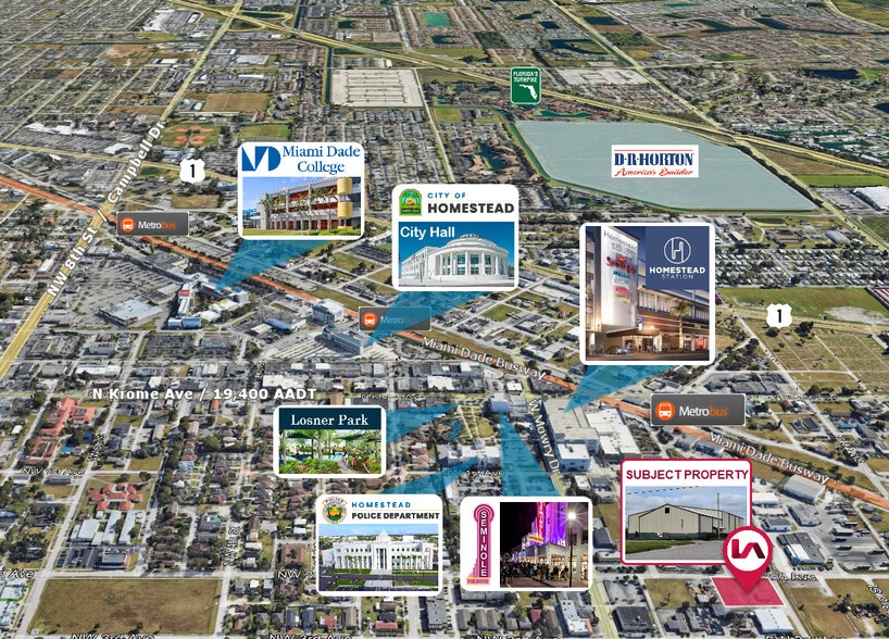 More Photos Of 146 2nd St, Homestead Warehouse For Lease