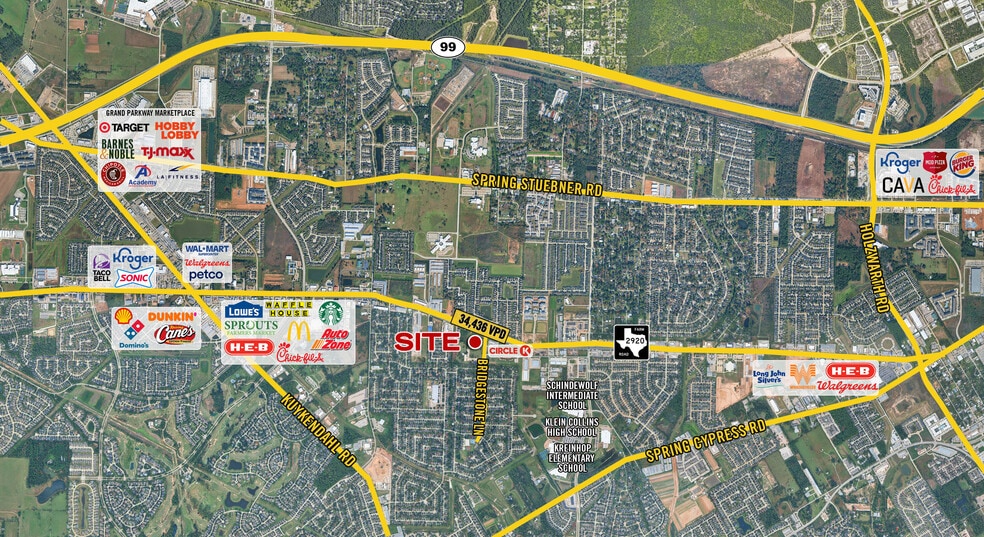 More Photos Of Fm 2920 And Bridgestone, Spring Land For Sale