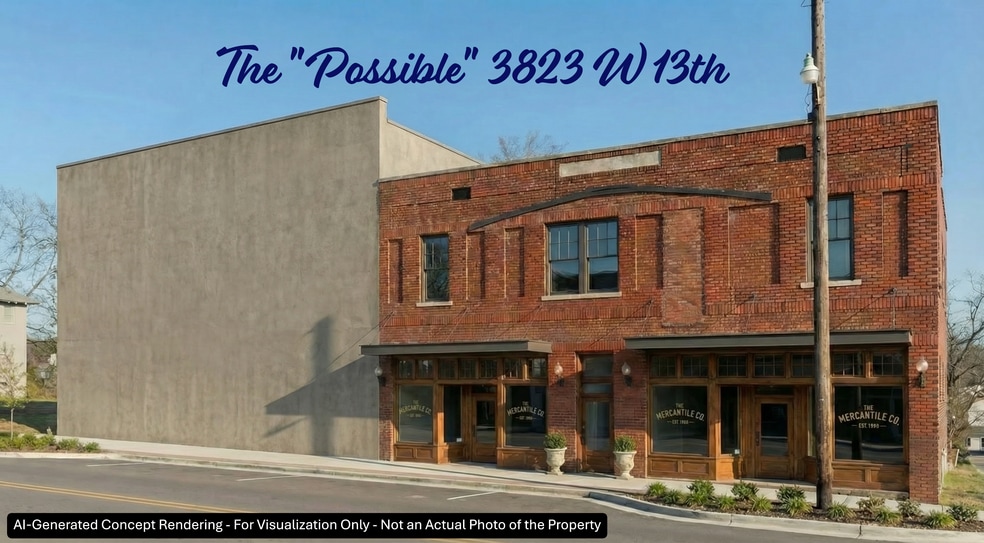 More Photos Of 3821-3823 W 13th St, Little Rock Storefront Retail Office For Sale