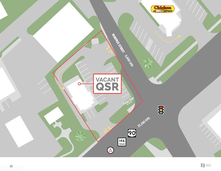 More Photos Of 208 US-90 Hwy, Dayton Fast Food For Lease