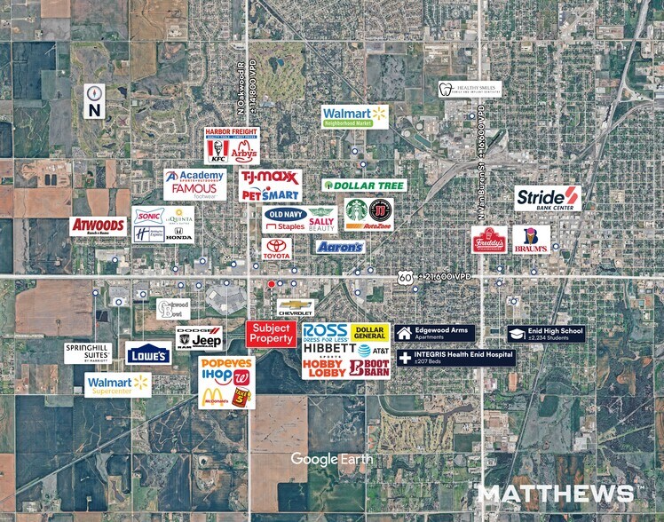 More Photos Of 3531 Owen K Garriott rd, Enid General Retail For Sale