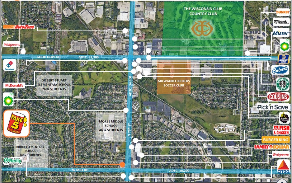 More Photos Of 6401 N 76th St, Milwaukee Auto Repair For Sale