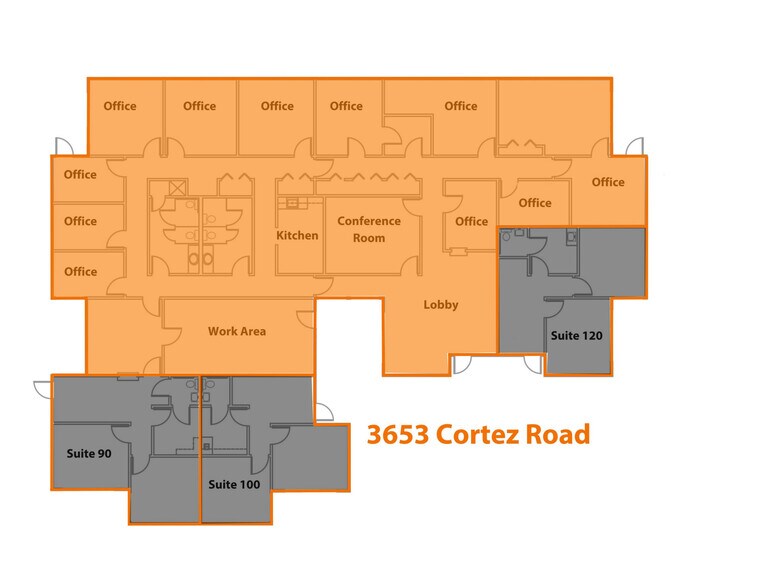 More Photos Of 3639-3711 Cortez Rd W, Bradenton Office For Lease